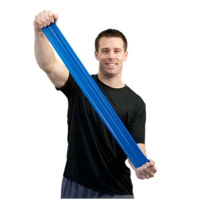 Sup-R Band Latex Free Exercise Band Blue, EXTRA STRONG resistance