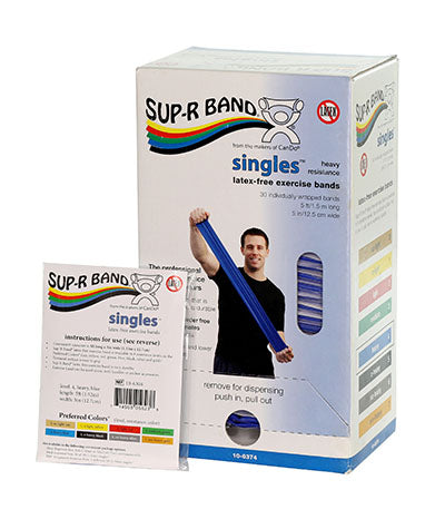 Bande Sup-R, sans latex, bandes de 5 pieds