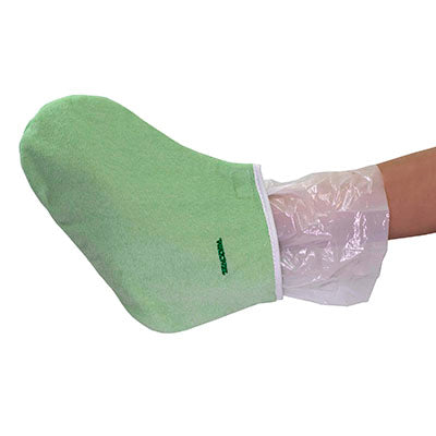 Paraffin Bath - Accessory Package - 50 Liners, 1 Mitt and 1 Bootie