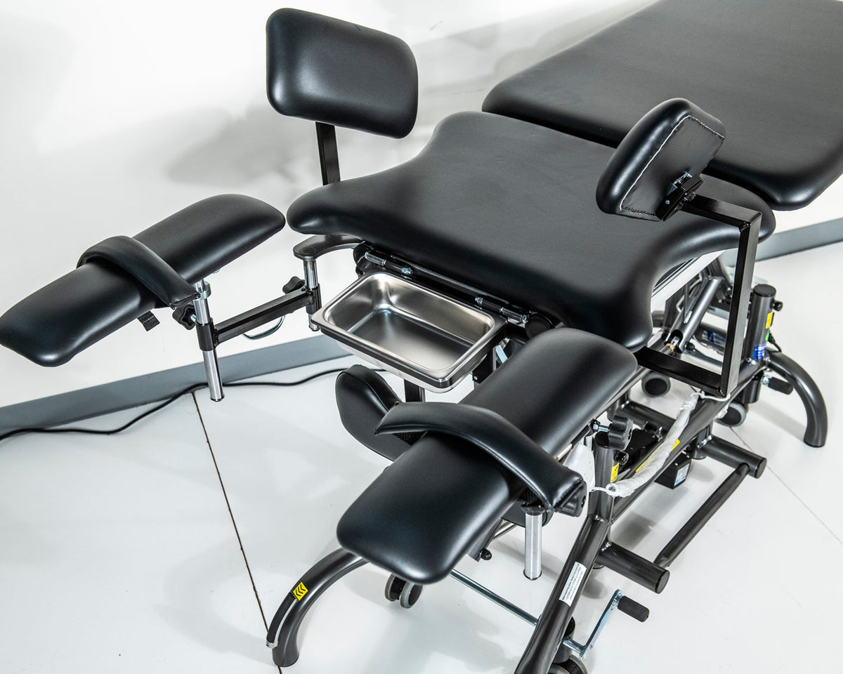Table de traitement Cardon (CTT) avec ensemble santé pelvienne - - Section tête de massage et plateau