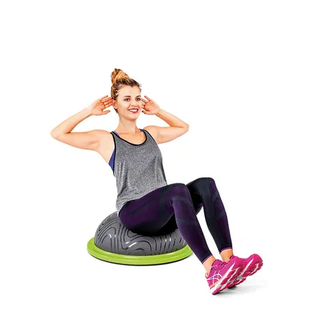 PinoFit Balance Trainer – Gris foncé/citron vert 