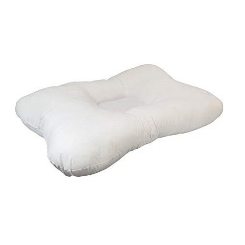 Oreiller d'indentation cervicale rempli de fibres