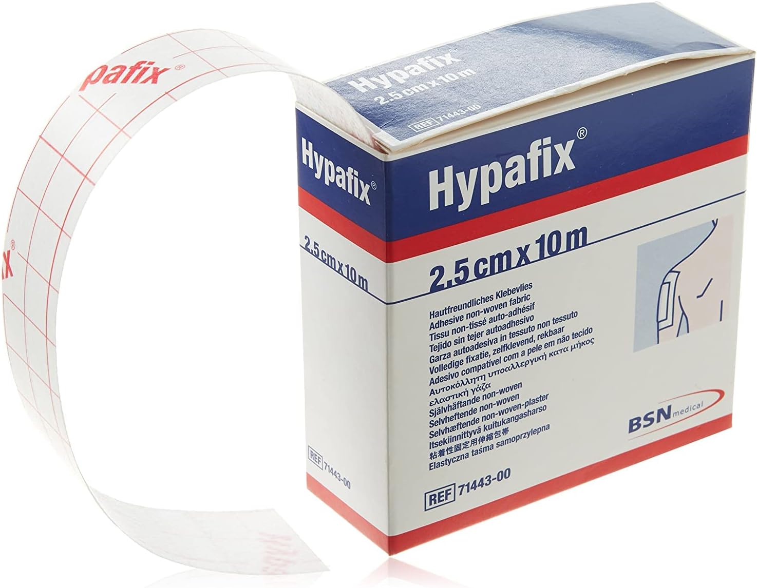 Feuille de rétention du pansement Hypafix