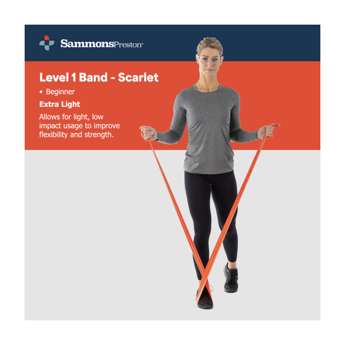Sammons Preston Band Non-Latex Level 1 Scarlet