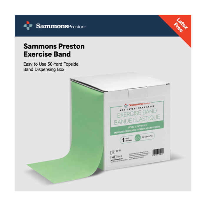 Sammons Preston Band Non-Latex LVL 3 50 yd Mint