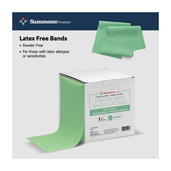 Sammons Preston Band Non-Latex LVL 3 50 yd Mint