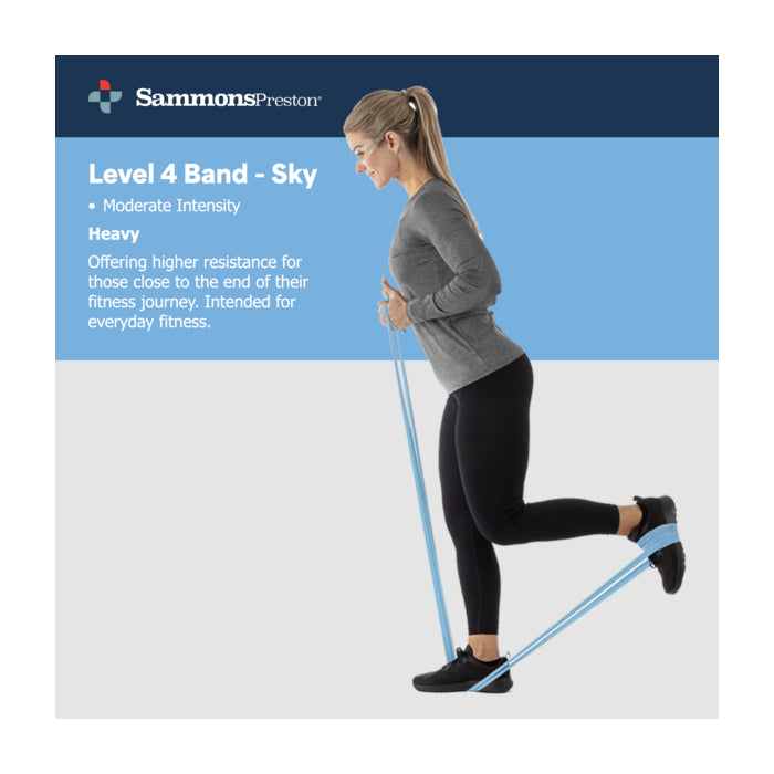 Sammons Preston Band Non-Latex LVL 4 50 yd Sky