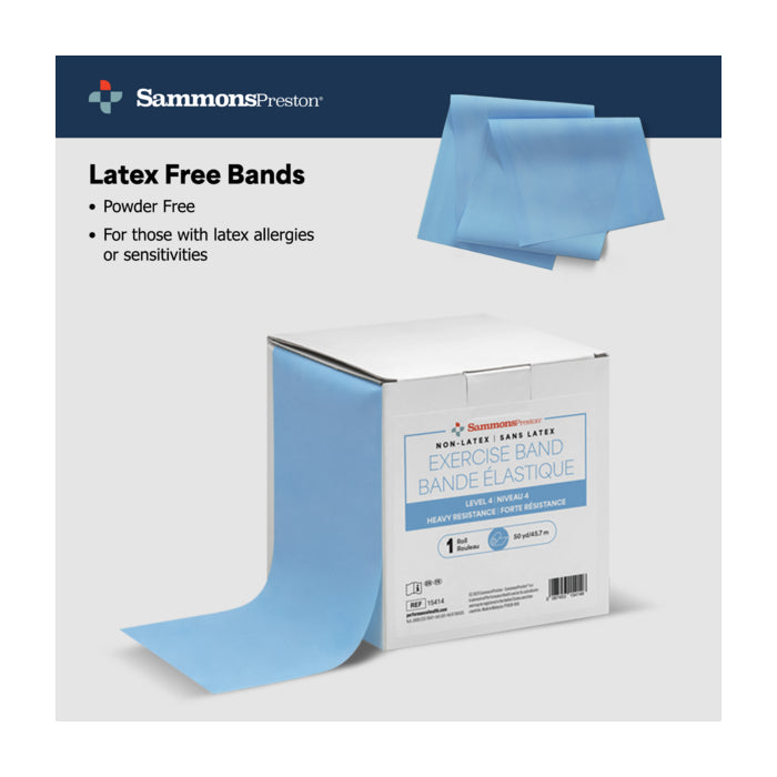 Sammons Preston Band Non-Latex LVL 4 50 yd Sky