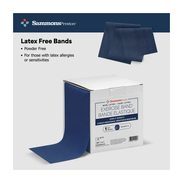 Sammons Preston Band Non-Latex  LVL 5 50 yd Midnight