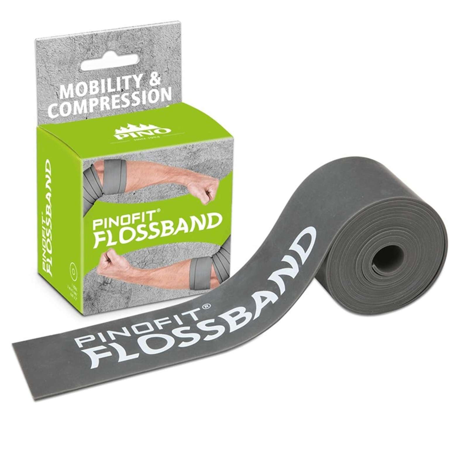 Bande de fil Pinofit gris foncé (2 m X 5 cm)