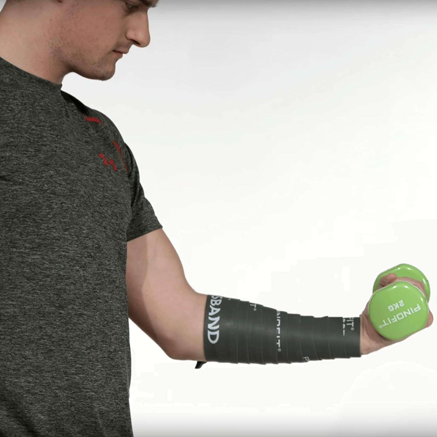 Bande de fil Pinofit gris foncé (2 m X 5 cm)