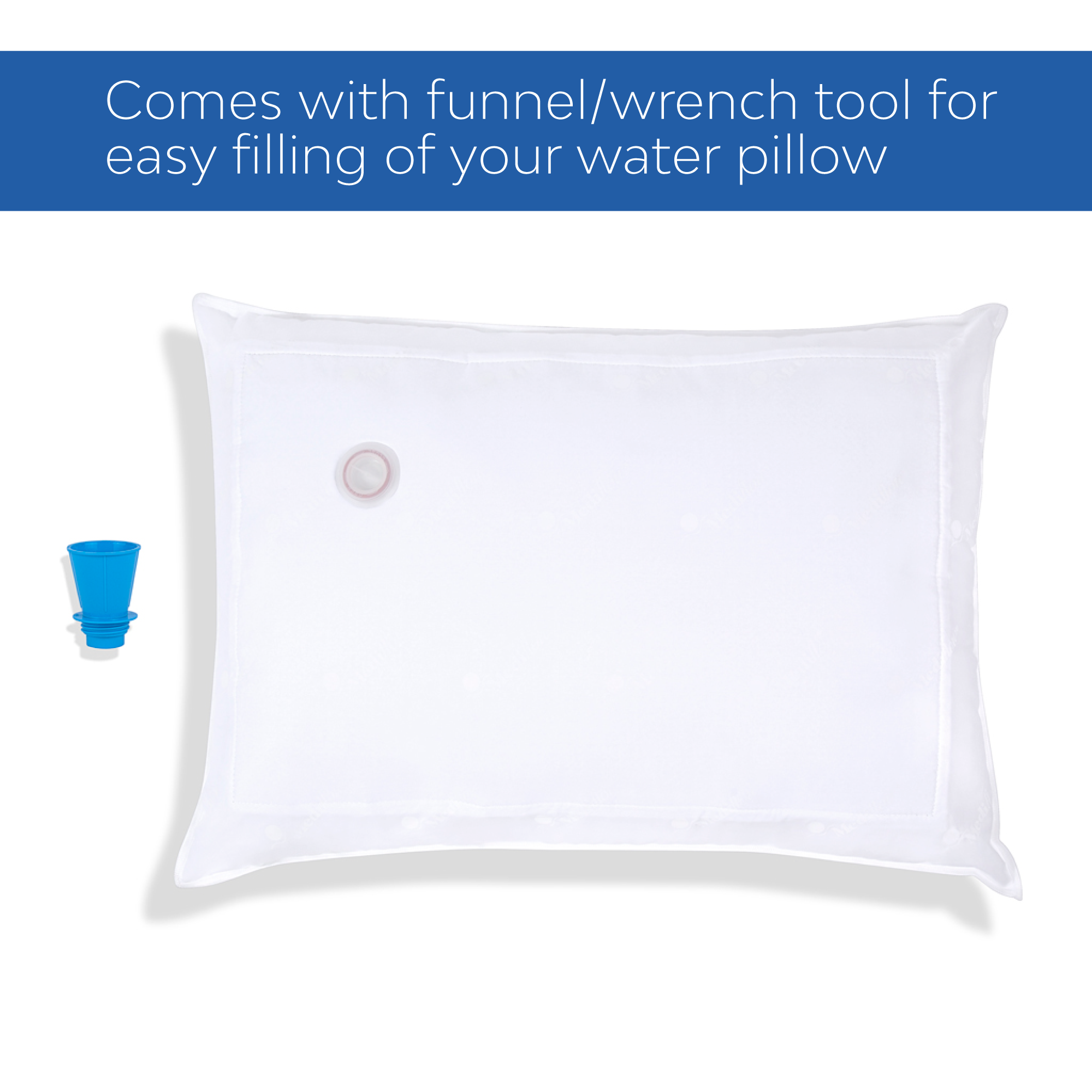 Chiroflow - Original Fibre Water Pillow Pack of 4