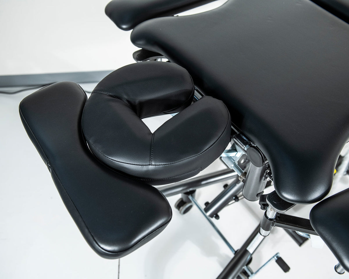 Table de traitement Cardon (CTT) avec ensemble santé pelvienne - - Section tête de massage et plateau