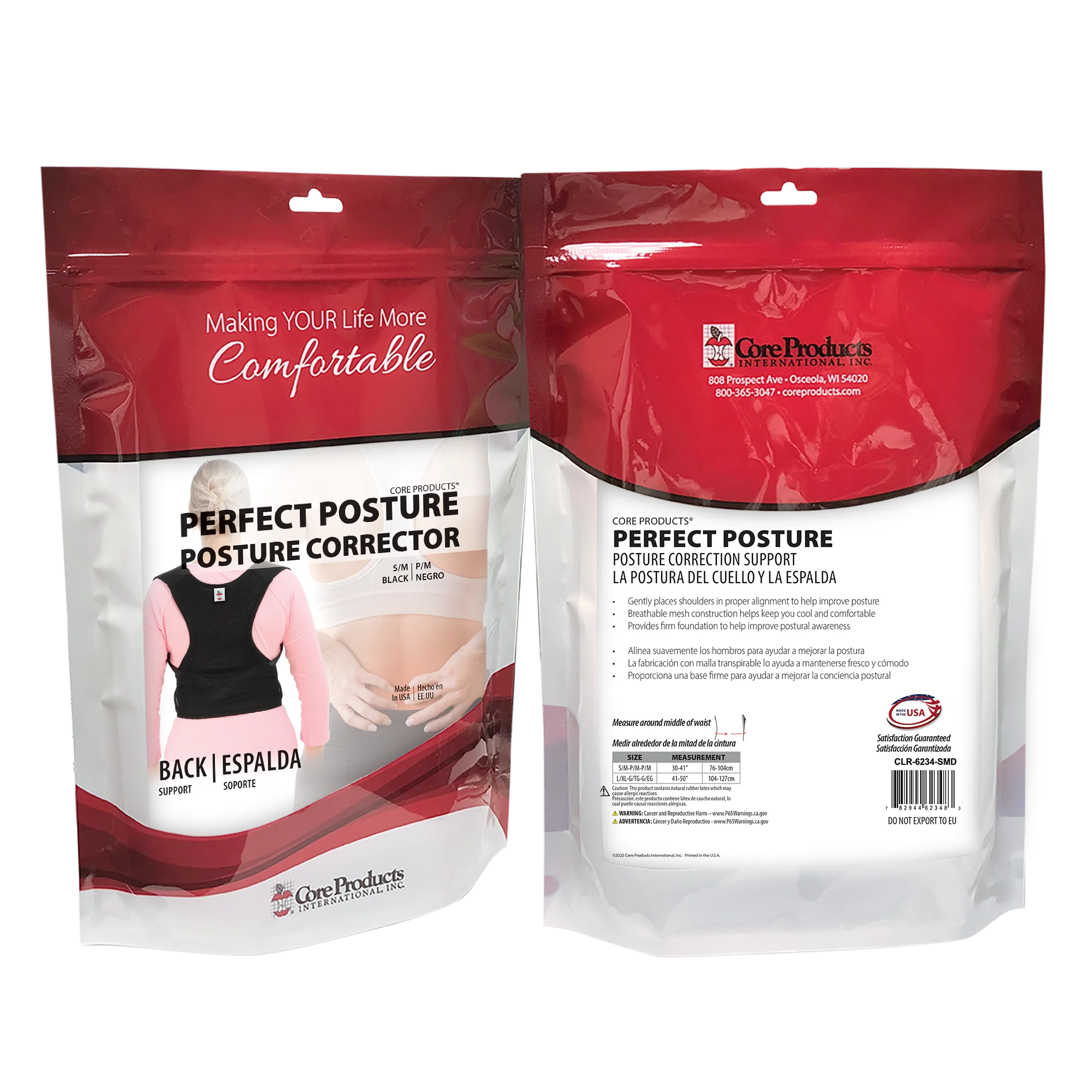 Perfect Posture Corrector, Black