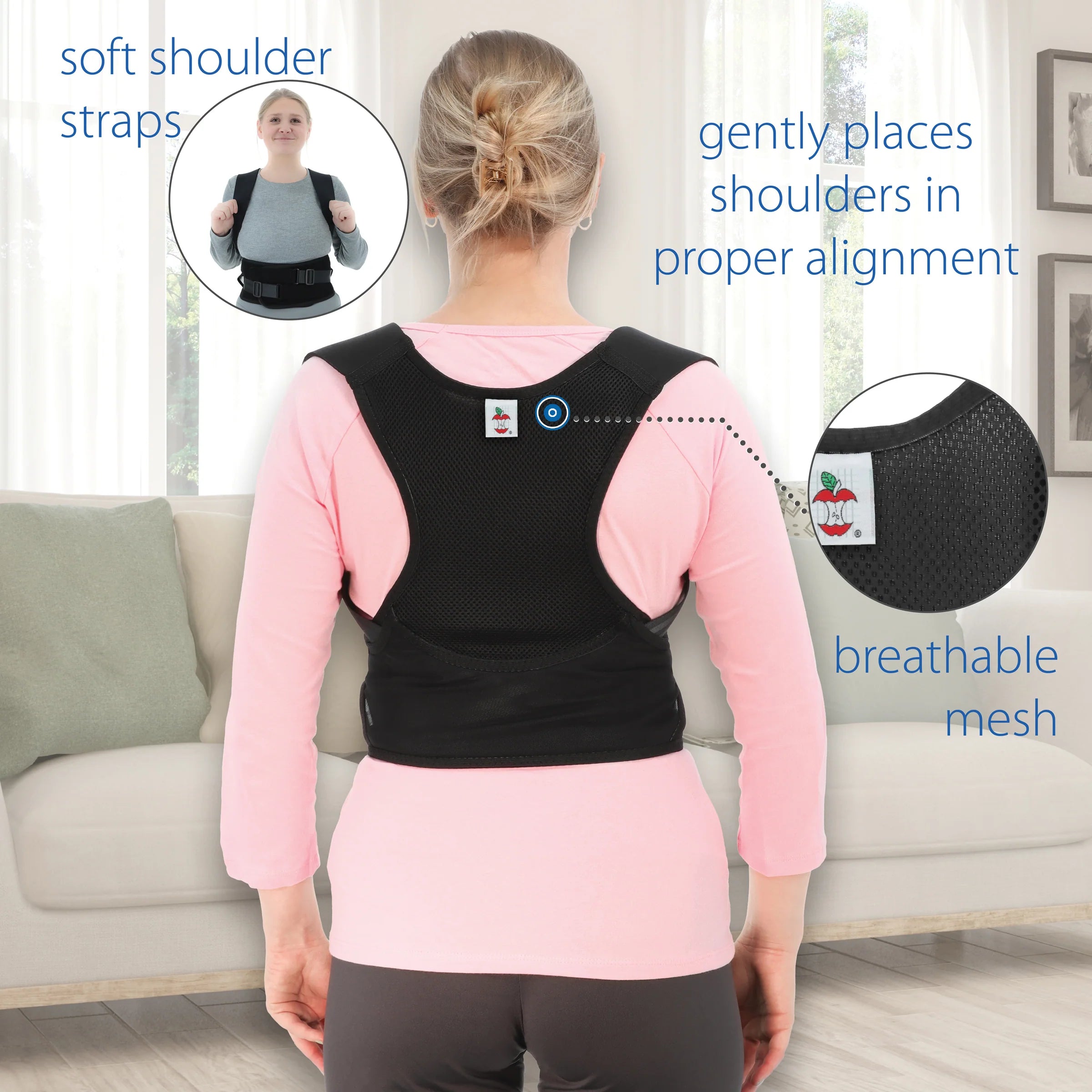 Core Perfect Posture Corrector, Black