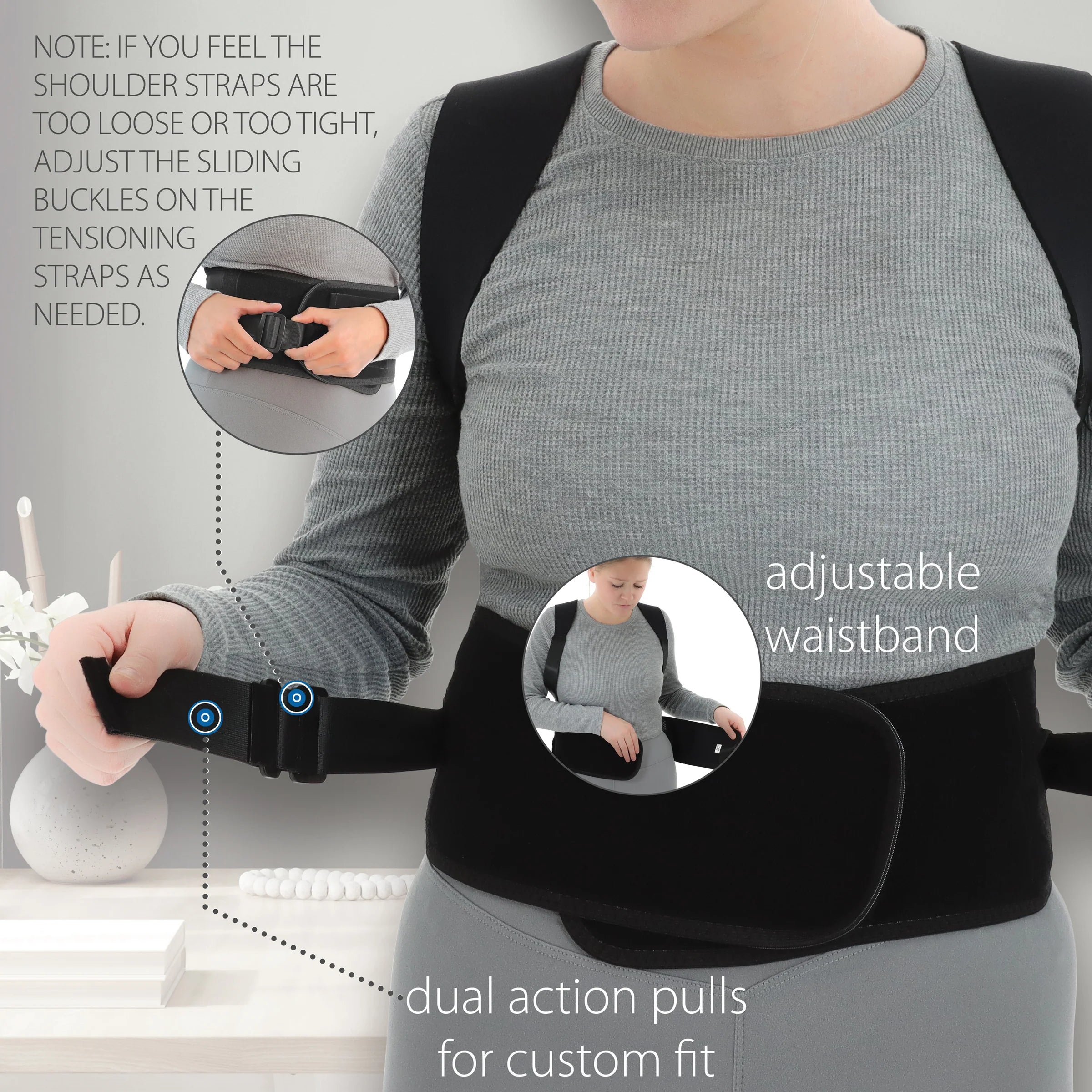 Perfect Posture Corrector, Black