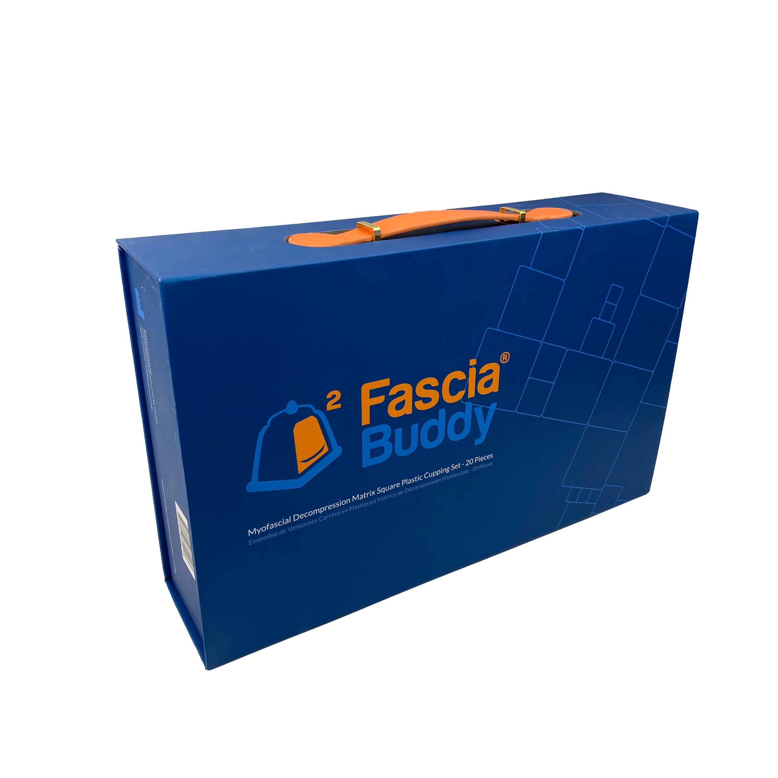 Fascia Buddy Square Cupping Set – 20 pieces