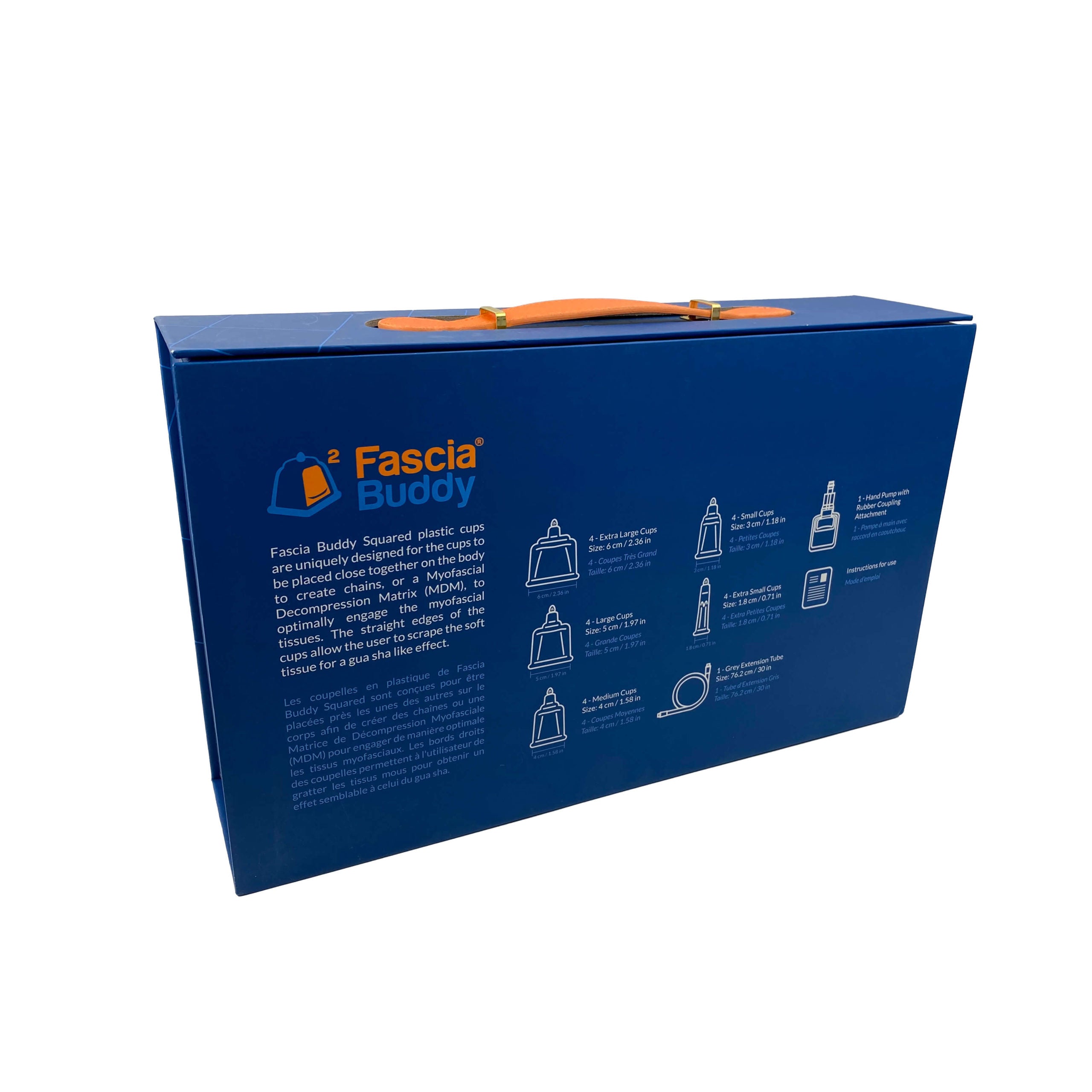 Fascia Buddy Square Cupping Set – 20 pieces