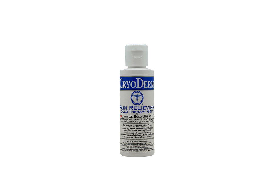 CryoDerm Gel de thérapie par le froid 4 oz 