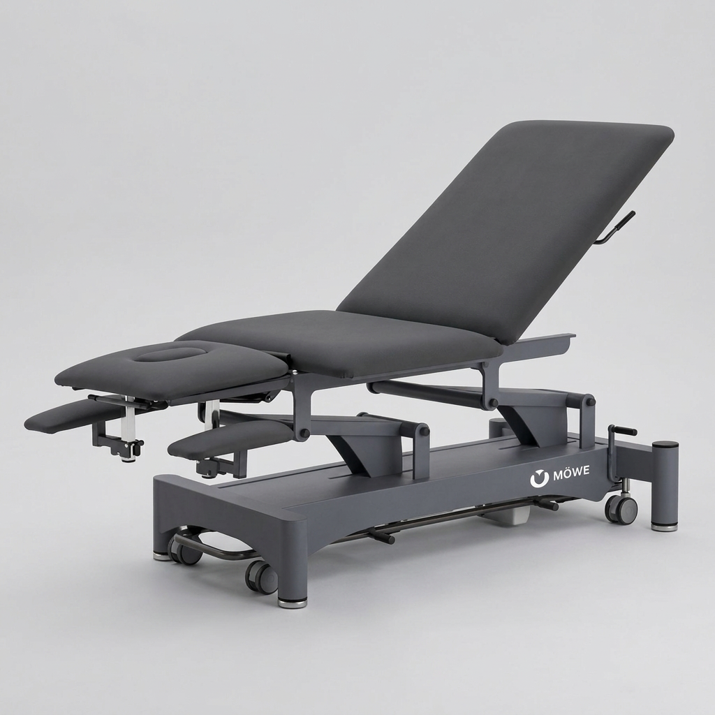 MOWE Safari 5 Section Electric Treatment Table with postural drainage
