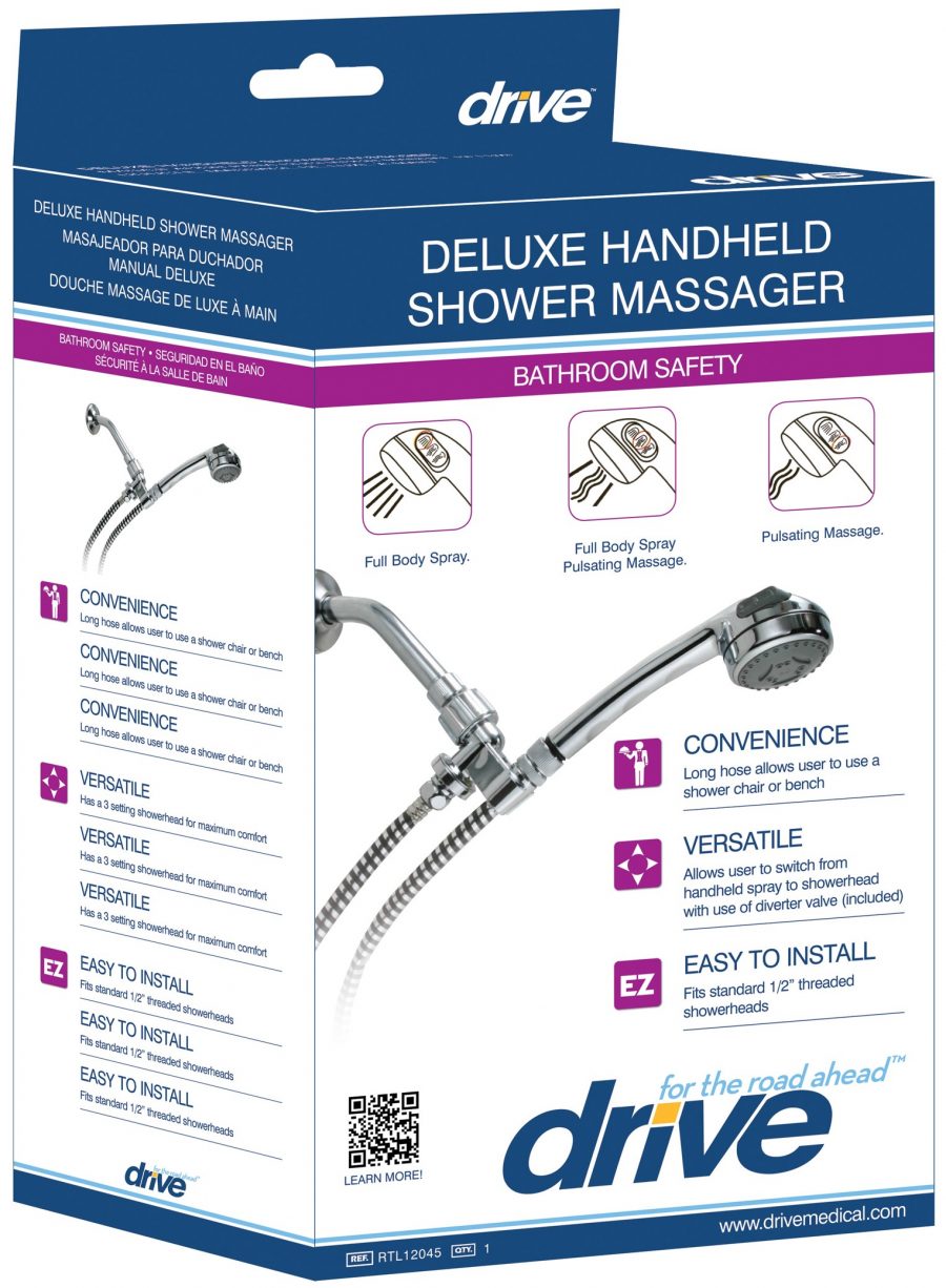 Deluxe Handheld Shower Head
