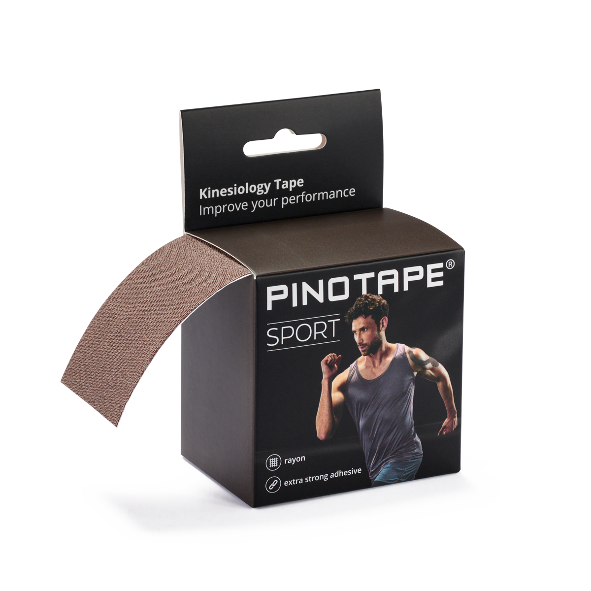 PINO Kinesiology Tape Sport dark grey