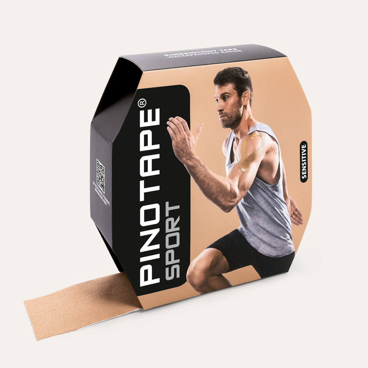 PINO Kinesiology Tape Sensitive Beige (31 m x 5 cm)
