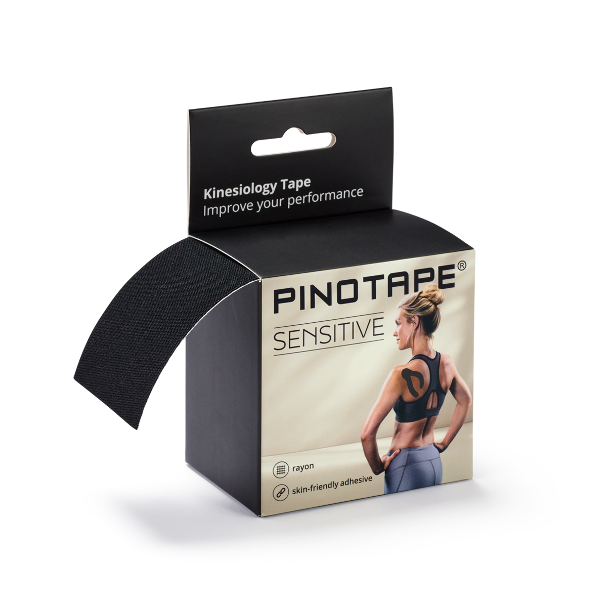 PINOTAPE Sensitive light Black (5 m x 5 cm)