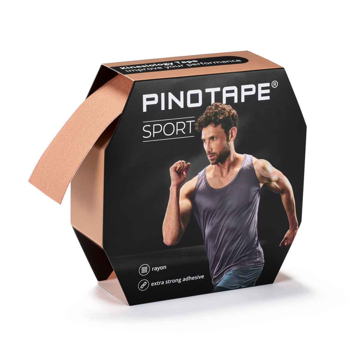 PINO Kinesiology Tape Sport beige clair (35M)