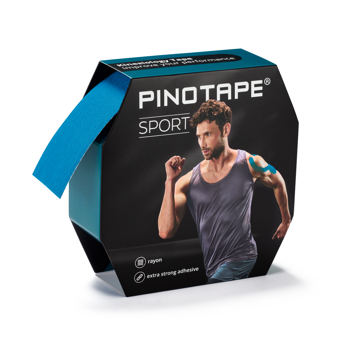 PINO Kinesiology Tape Sport Petrol (31 m x 5 cm)