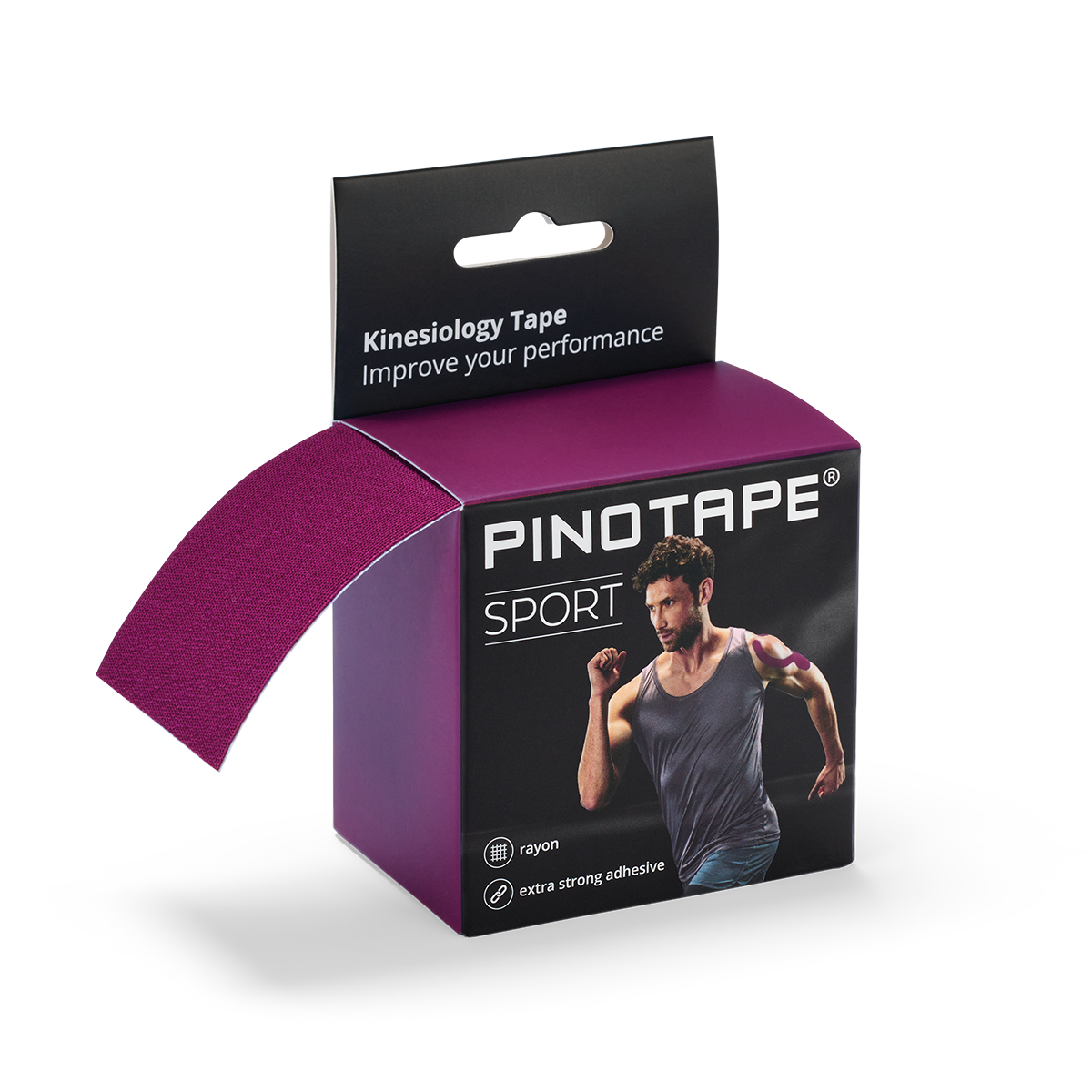 Kinesiology Tape Sport aubergine(Dark Purple)