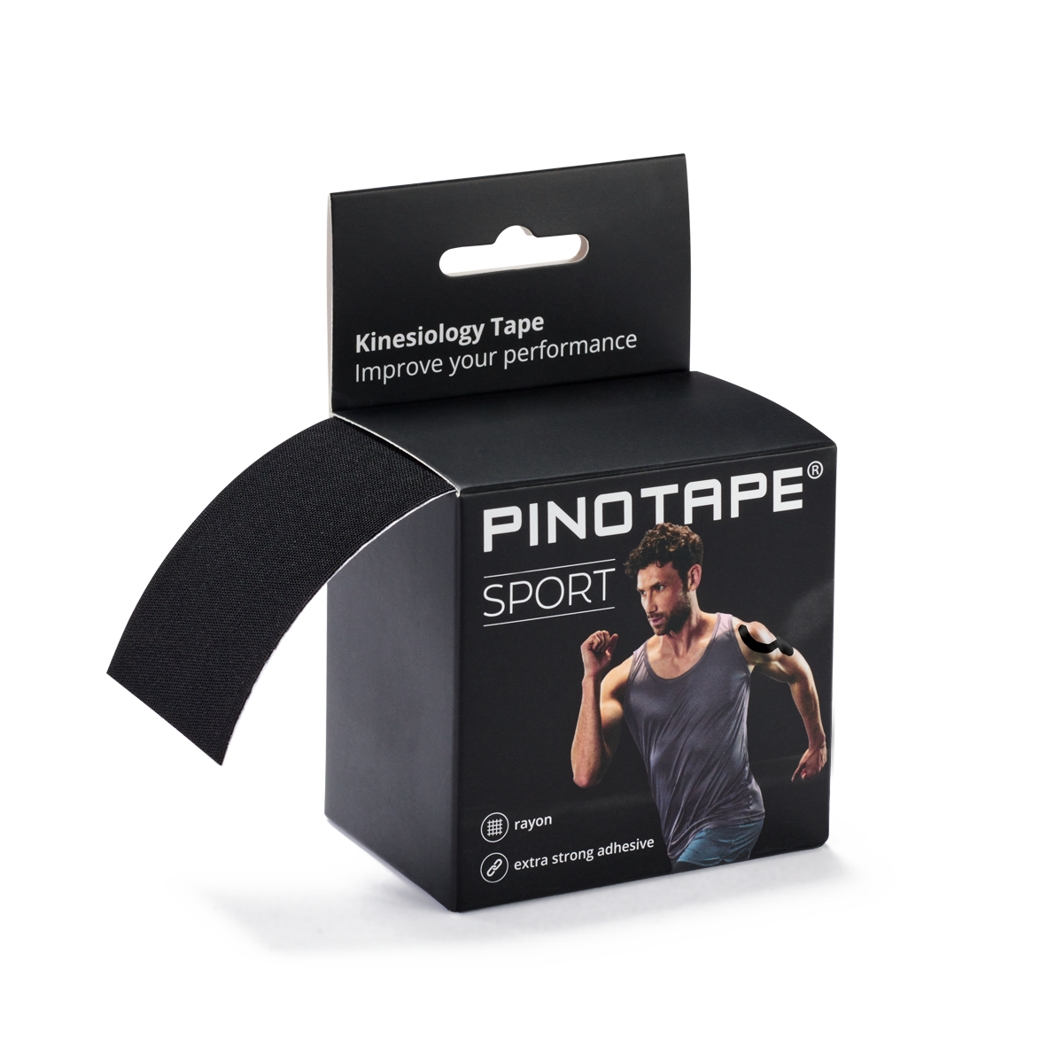 PINO Kinesiology Tape Sport Black
