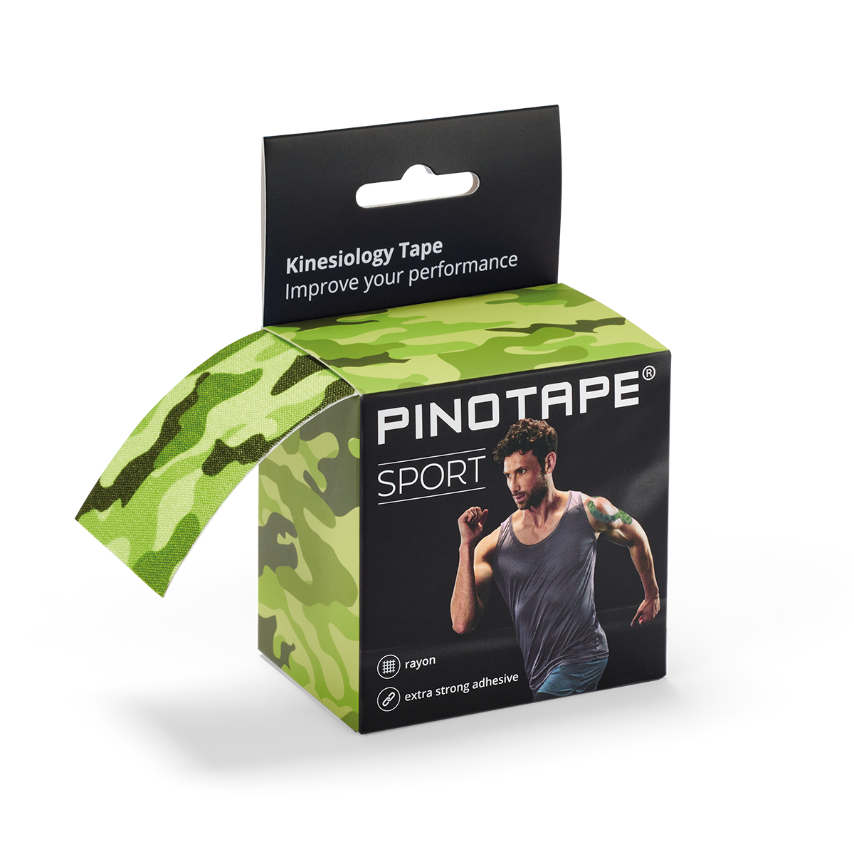 PINO Kinésiologie Tape Sport camouflage 