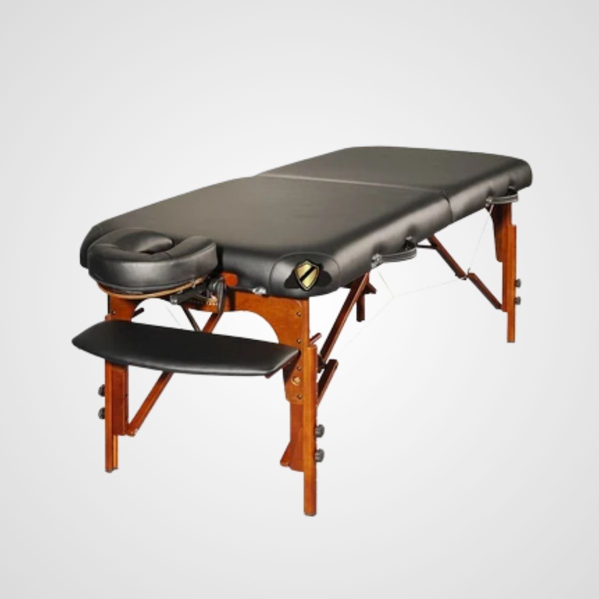 Table de massage portative MediSports (noir)