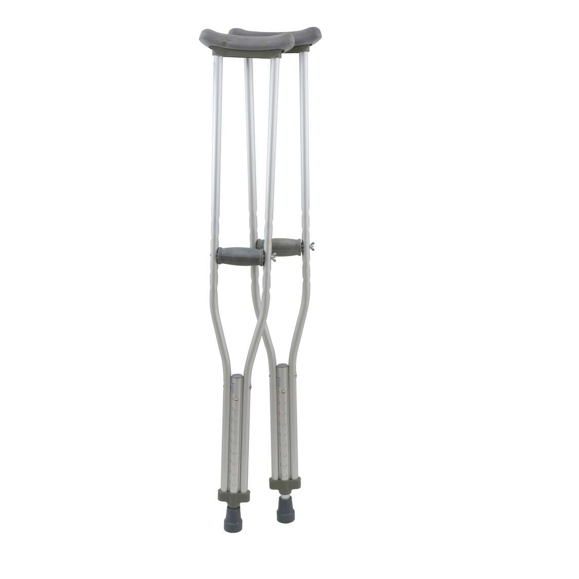 Aluminum Underarm Crutches Adult, 5’2″ – 5’10”