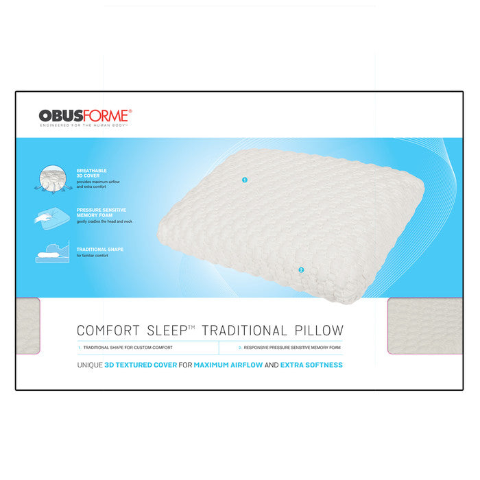 Comfort Sleep Traditional Pillow