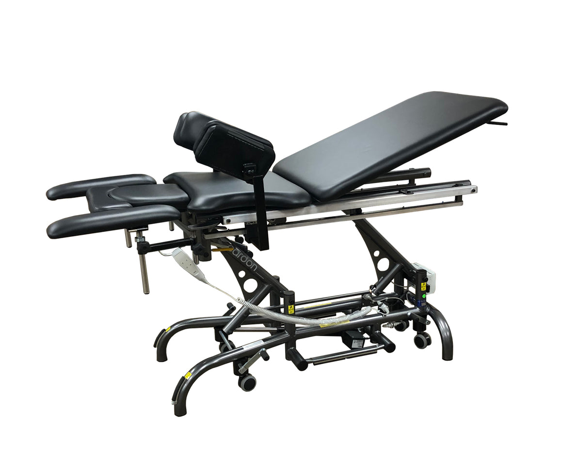 Table de traitement Cardon (CTT) avec ensemble santé pelvienne - - Section tête de massage et plateau