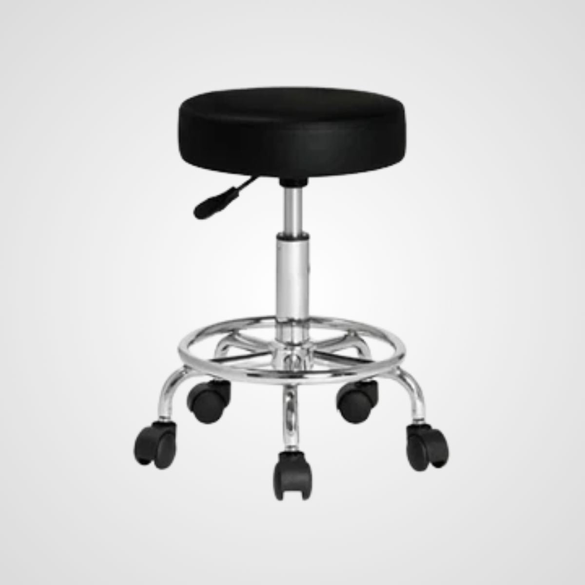 Tabouret médical/de massage réglable hydraulique roulant de luxe
