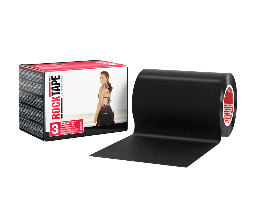 RockTape Mini Big Daddy 4 inch wide x 16.4 feet - Black