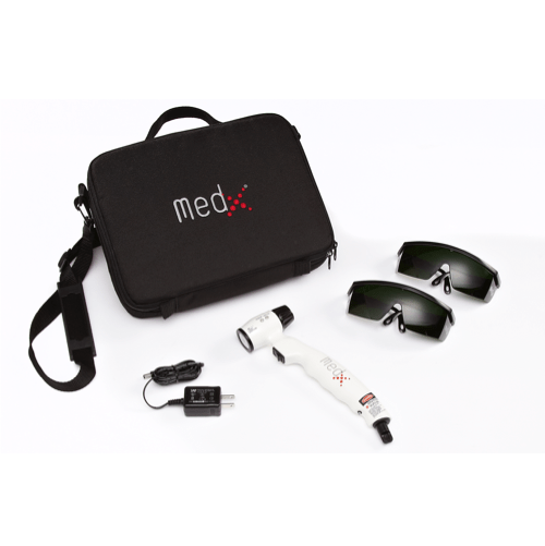 Rehab Portable Laser, Carrying Case and Power Supply.