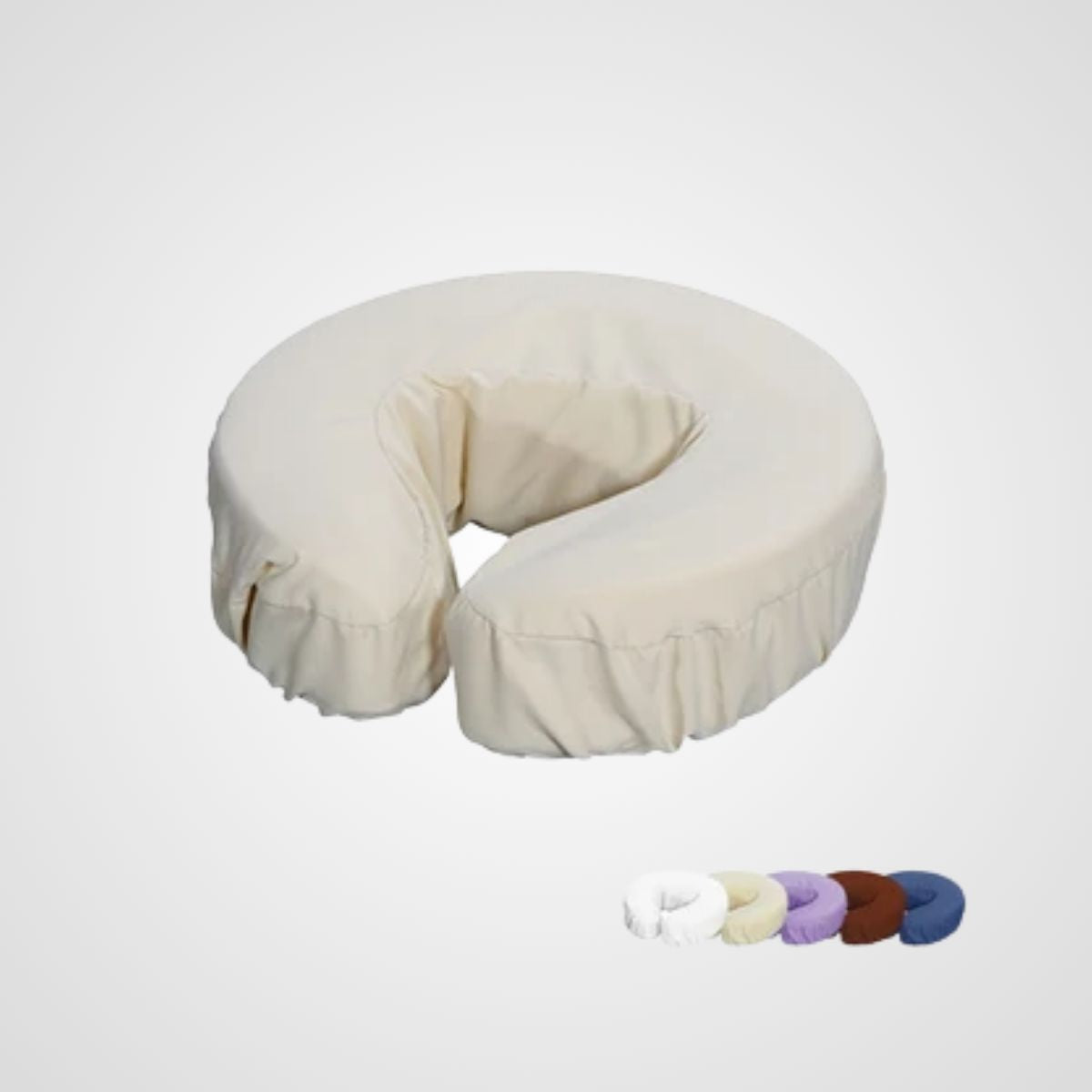 Microfiber Face Cushion Cover 12 Piece Set - White