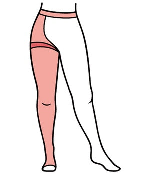 Made to measure Legs stockings