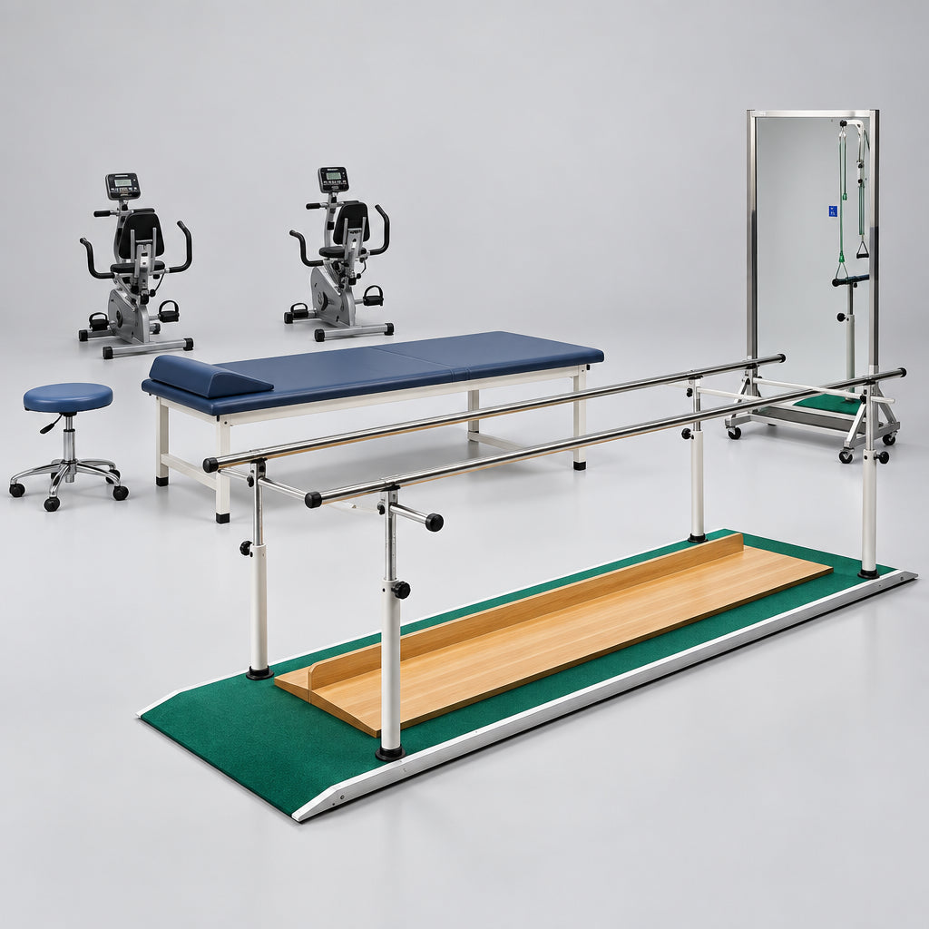 Platform Mounted Parallel Bars, Height & Width Adjustable (Copy)