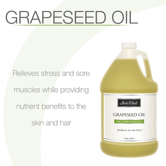 Grapeseed Oil Gallon by Bon Vital