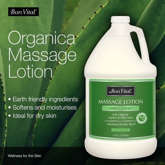 Bon Vital Organica Massage Lotion 1 Gallon