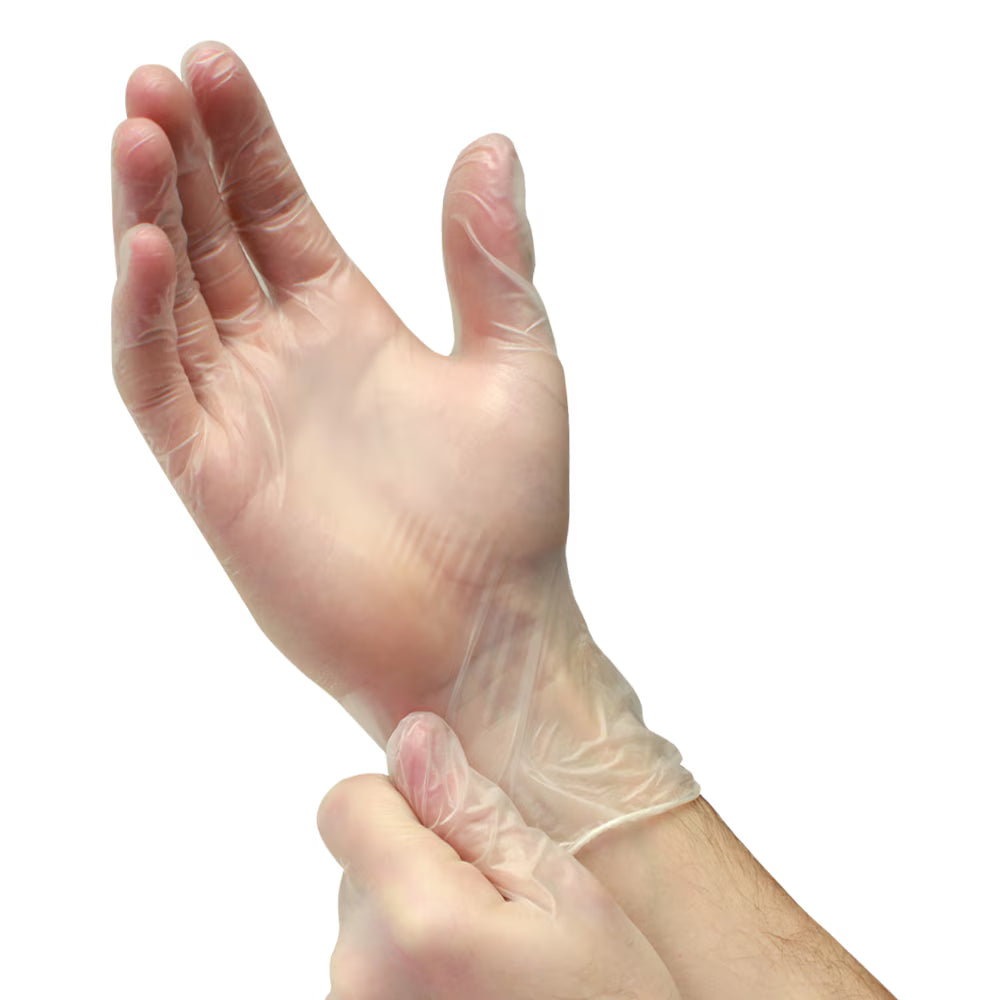 Gants en vinyle non poudrés, 100/paquet 