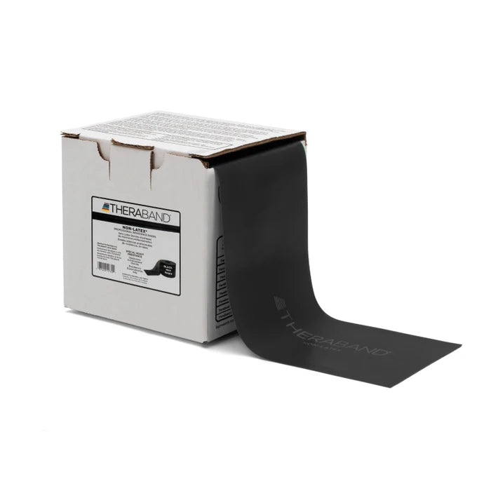 THERABAND Professional Latex Free Resistance Bands - Black, Special Heavy