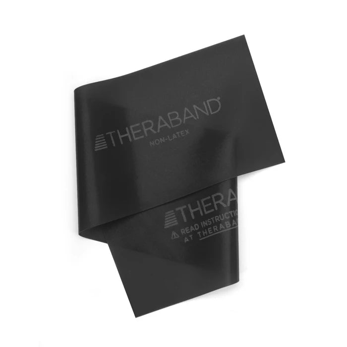 THERABAND Professional Latex Free Resistance Bands - Black, Special Heavy