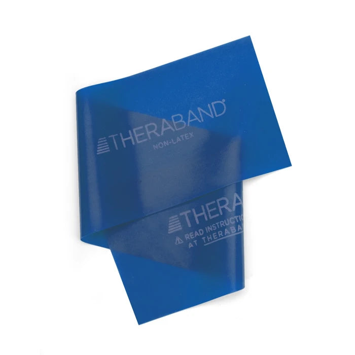 THERABAND Professional Latex Free Resistance Bands - Blue, Extra Heavy