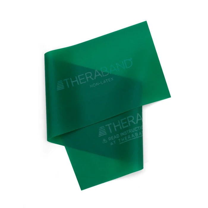 THERABAND Professional Latex Free Resistance Bands - Green, Heavy